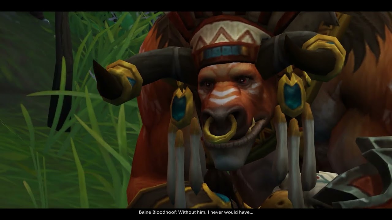 Baine Too Late - In Game Cutscene