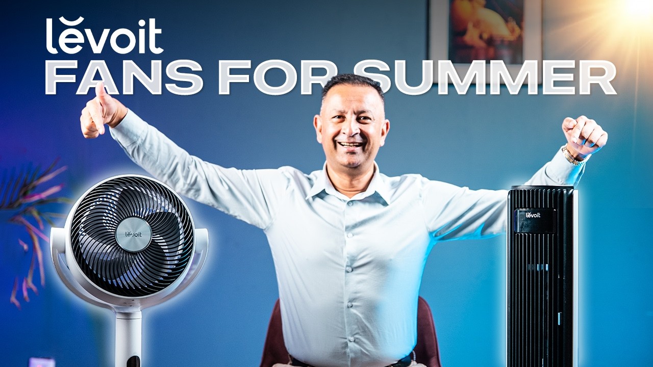Leviot Smart Tower Fan & Pedestal Air Circulator Fan Unboxing & Preview now in Nepal - Oliz Store