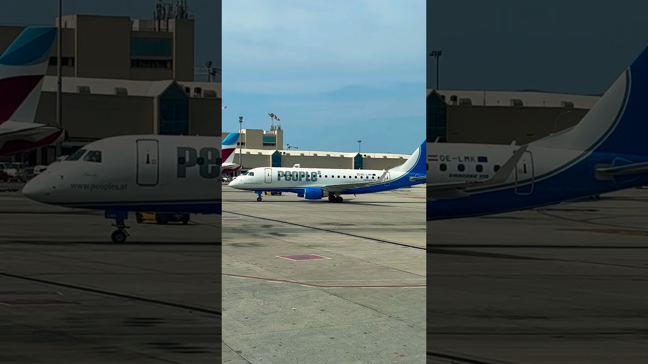 Peoples airway Embraer 170#shorts