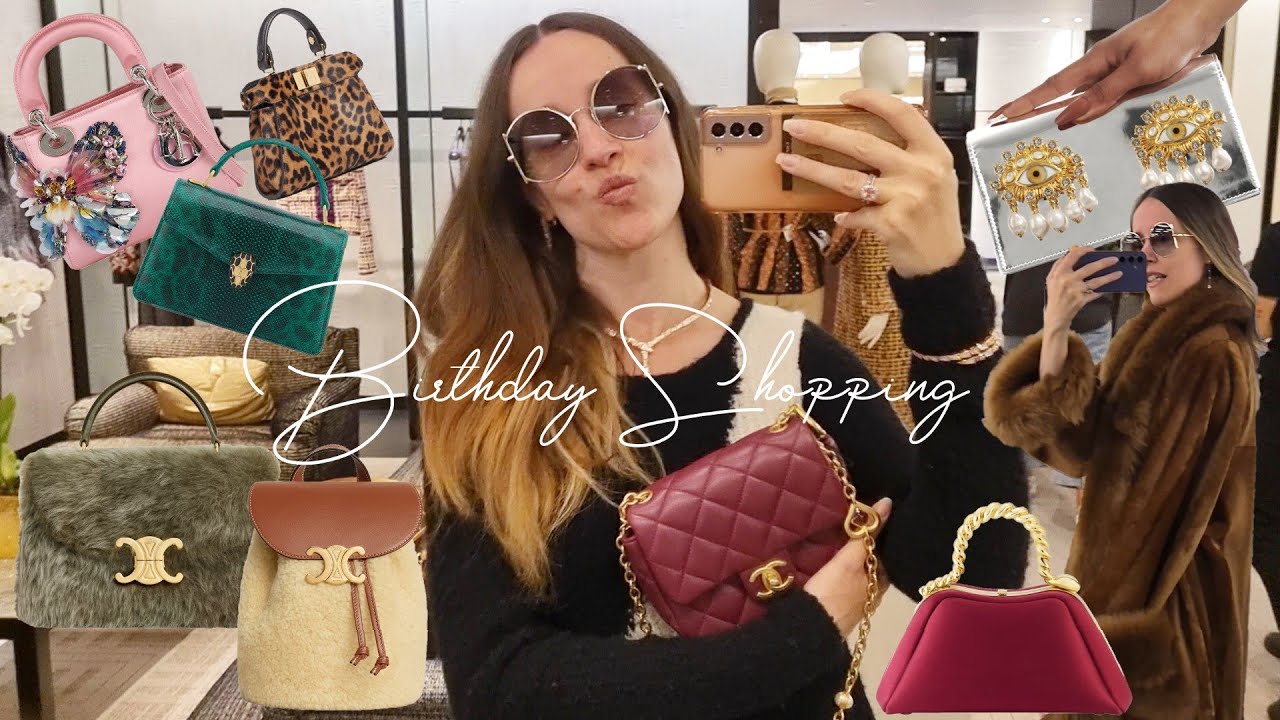 LONDON HARRODS 10k Birthday Shopping Spree 😍 CHANEL Celine FENDI Schiaparelli BVLGARI Nour Hammour 🔥