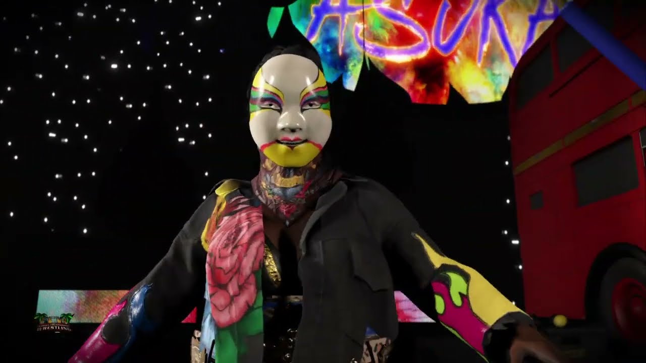 WWE 2K25 RWWE RAKA presents LALUCHAGRITO VS BIANCA BELAIR CASKET