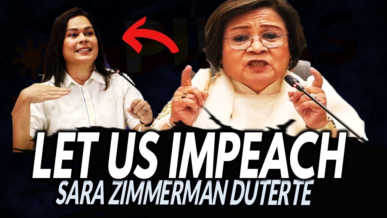 De Lima matapang VS Sara Duterte sa panawagan na patalsikin bilang Pangalawang Pangulo