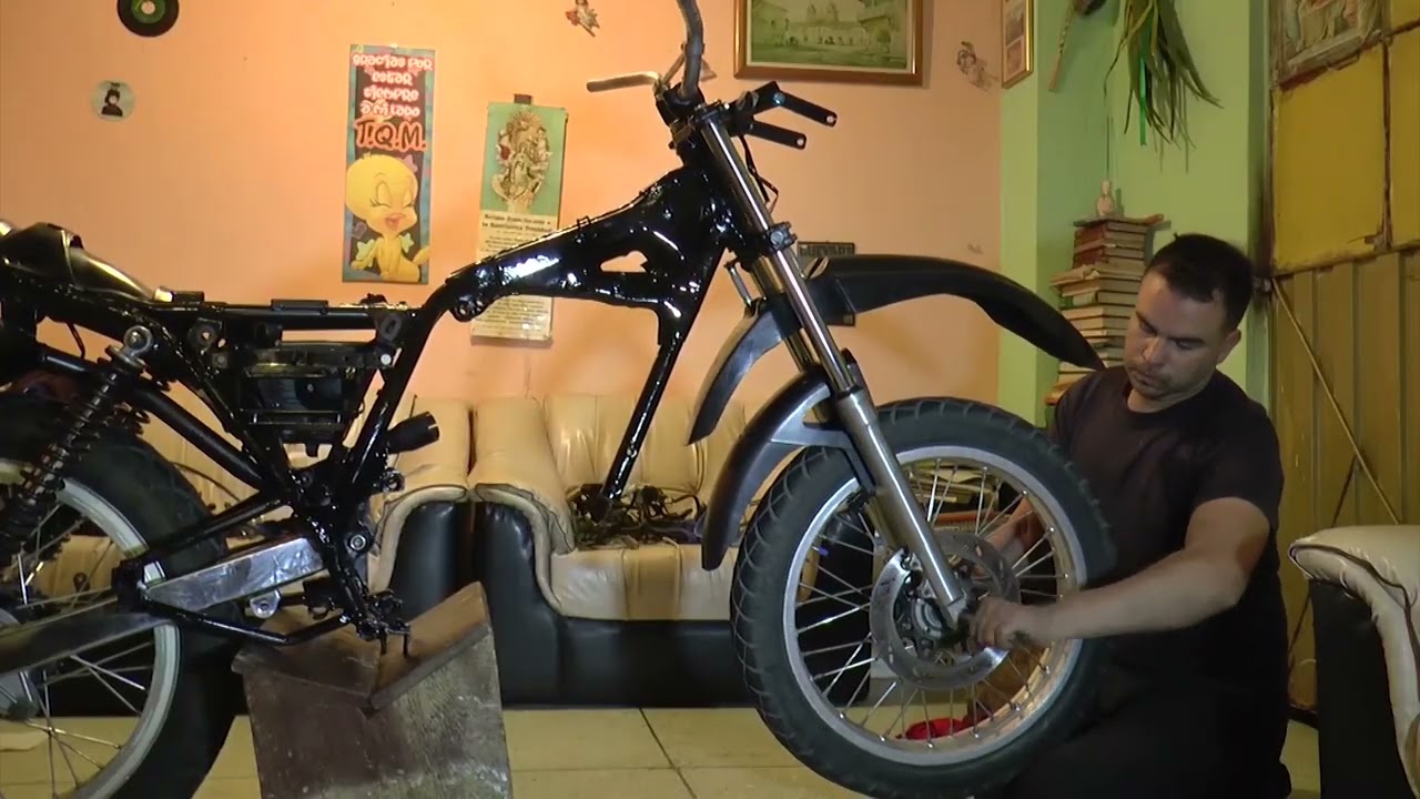 🏍️AKT  TT  RESTAURACIÓN MOTO 🏍🏍️ QUE ERA CHATARRA 🏍️🏍️⚙️AKT