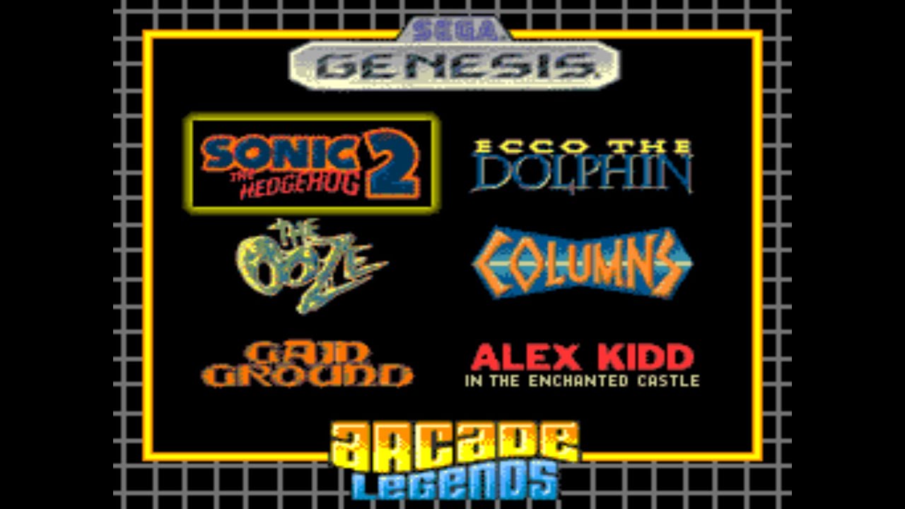 [MAME] Genesis Collection Volume 2 (Radica, Arcade Legends) (c)2004 Radica