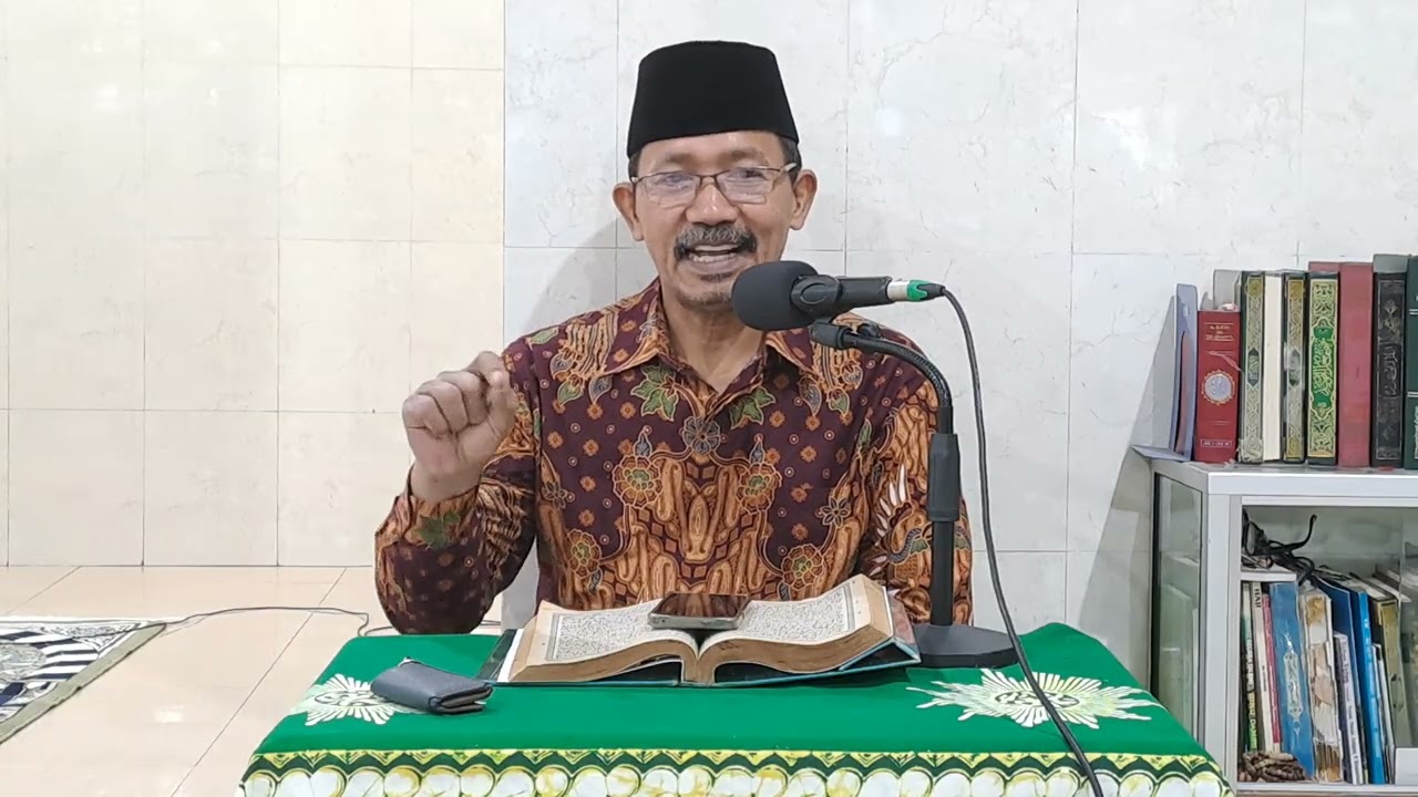 Ustadz Drs H Achmad Anas : Rahasia di balik ALLOH Maha Pengampun dan Maha Menyiksa.