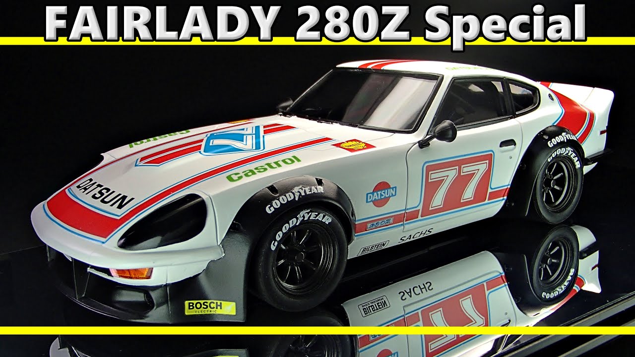FAIRLADY 280Z Special / AOSHIMA 1/24 / Scale Model / S30 / DATSAN / full build / ASMR