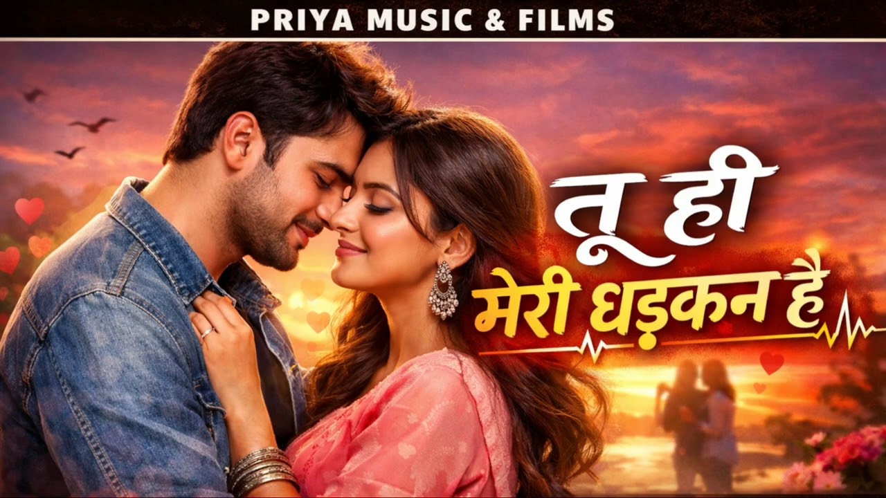 तू ही मेरी धड़कन है/ priya music and films/ heart worming song/ love song