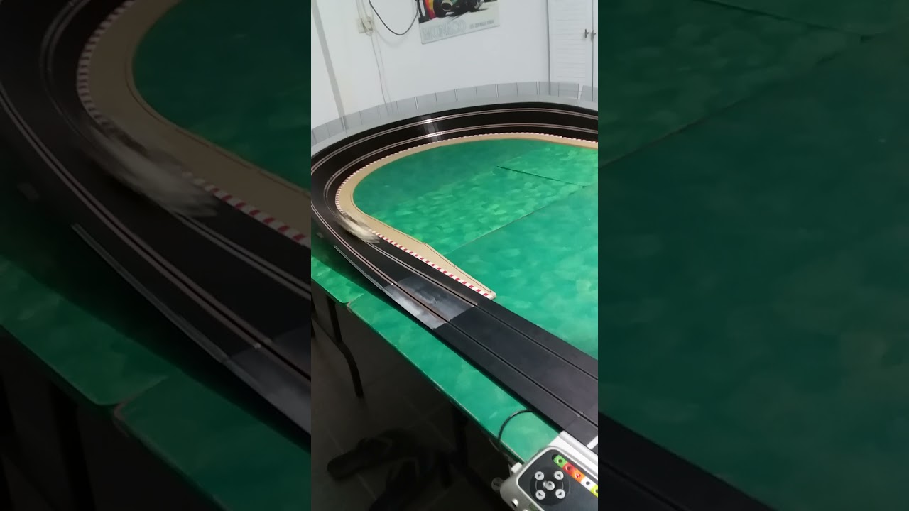 3DP 45degree Banked Corner compatible with Scalextric