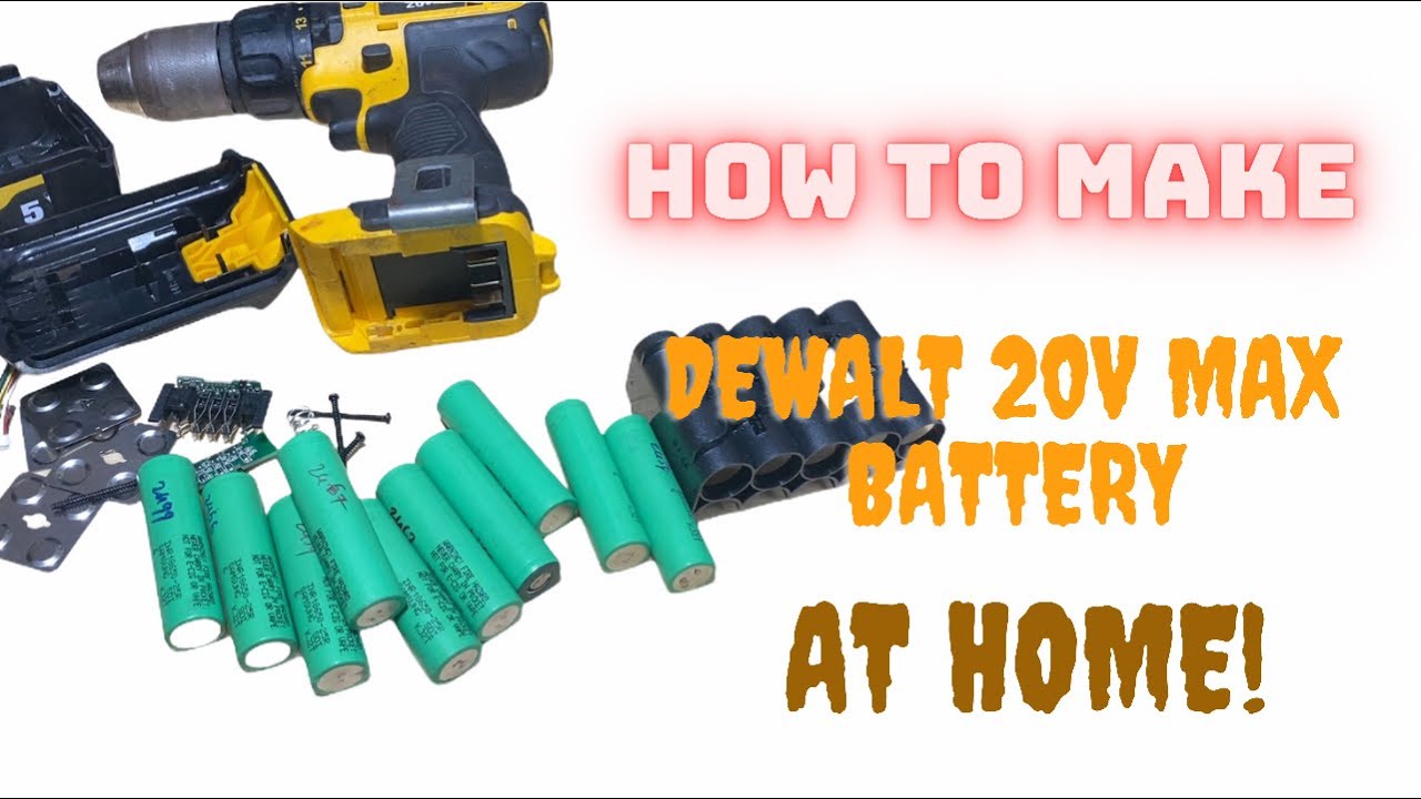 DIY   20v max battery for Dewalt
