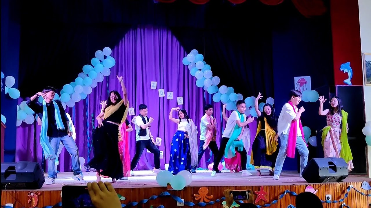 Arunachal Farewell 2022 | RIPANS Aizawl |  Radha + Ghagra + Tenu Leke Main Javanga