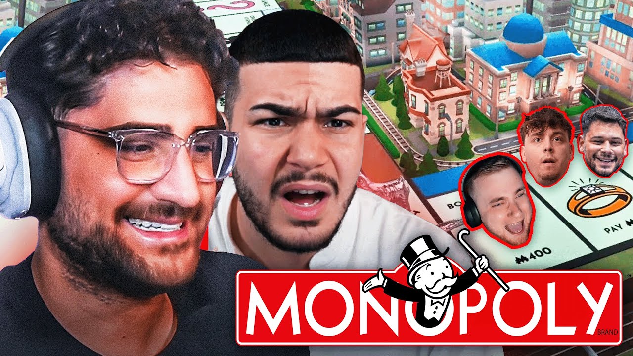 450€ RUNDE MONOPOLY ENDET IM CRASHOUT🤬😲😂 mit Eli, Matze, Danny, Kroko, Rohat und Breitenberg 🔥