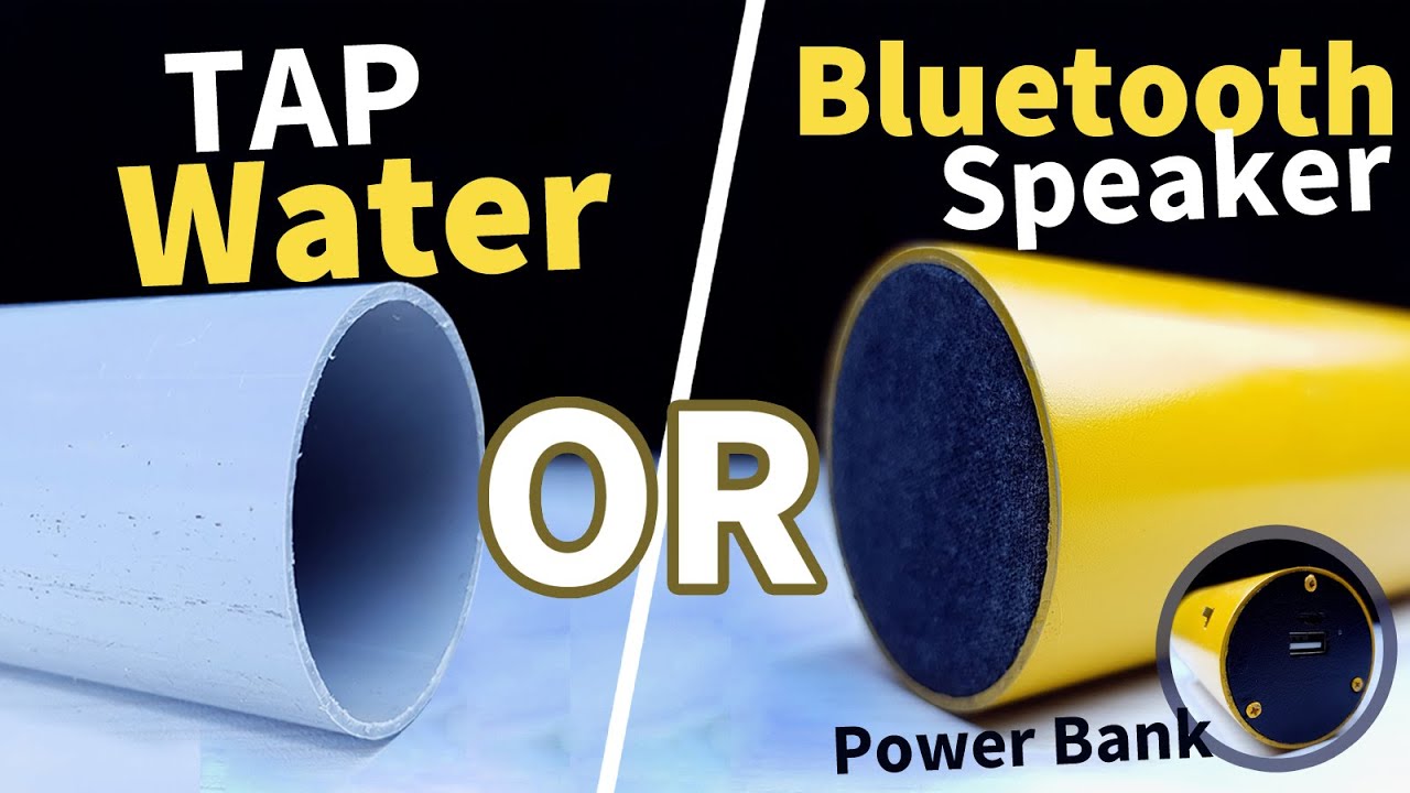 Diy Bluetooth speaker with power bank || 2 in 1 Bluetooth speaker.
