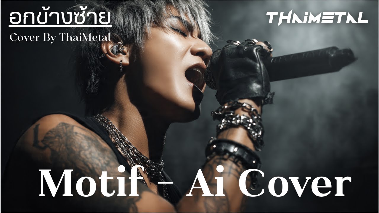 อกข้างซ้าย – Motif | AI Cover By ThaiMetal | PopRock Ballad Version