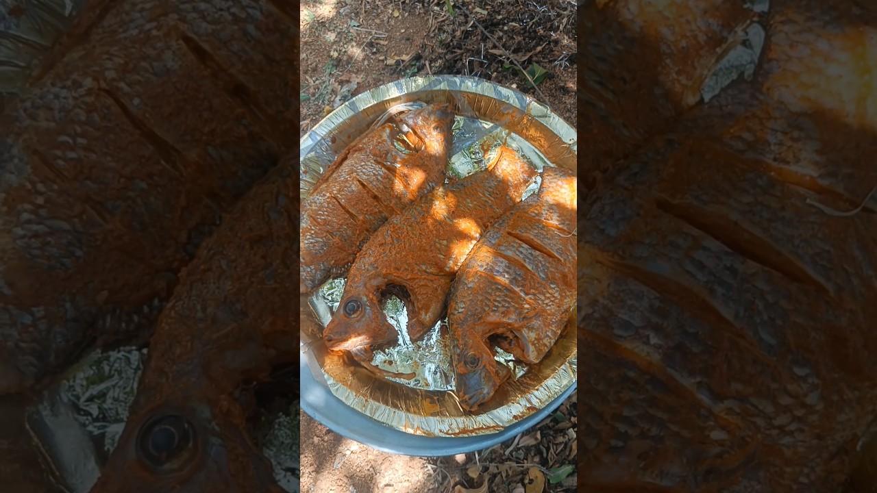 Fish fry #homefood #fishfryrecipe #vanabhojanalu #family