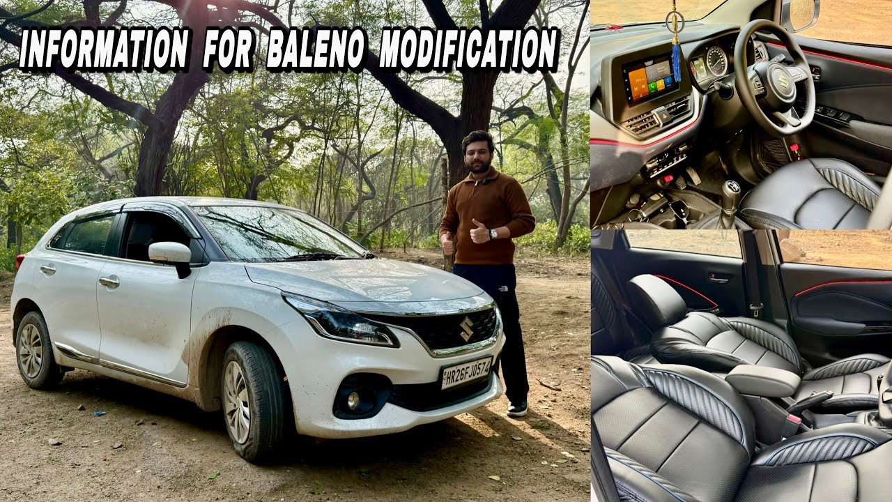 BALENO DELTA MT CNG MODIFIED ✅ BALENO 2025 ✅ SEAT COVER A1 QUALITY ✅ BALENO MODIFICATION WITH PRICE