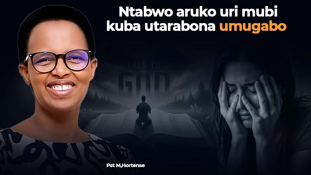 GUTABARWA KWAWE KUVA K'UWITEKA WENYINE🙌Pst Hortense NTA MUNTU IMANA IKORESHA ITARAMUKOZA ISONI😄