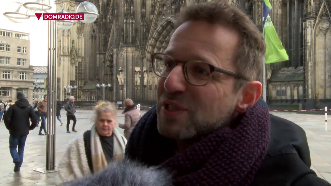K&ouml;lner Dombaumeister F&uuml;ssenich zum Sturmtief 