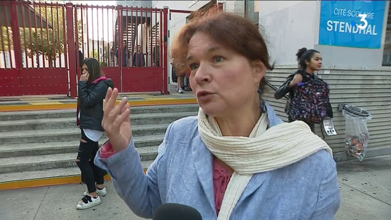 Grève à la cité scolaire Stendhal