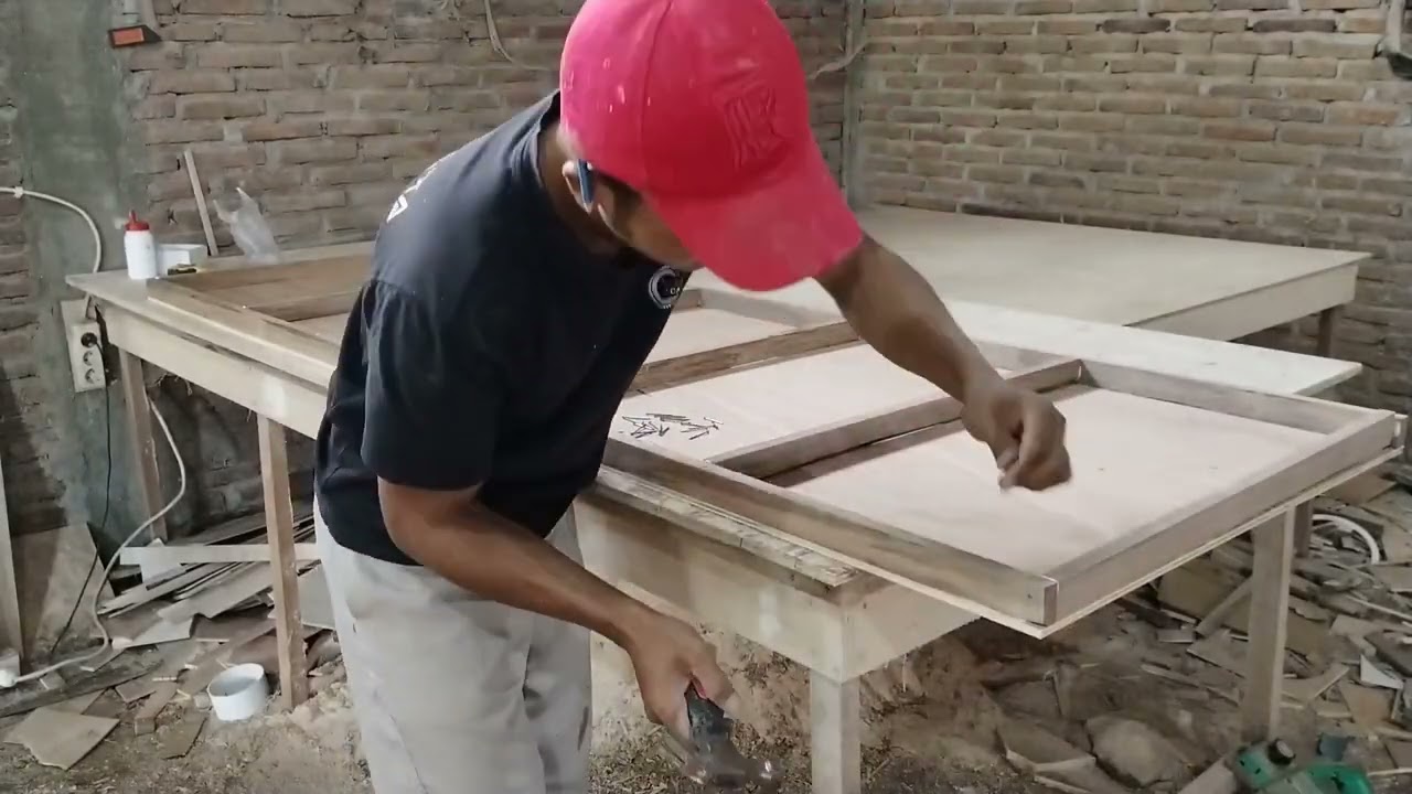 Cara Bikin Pintu Murah tapi Kokoh dari Triplek Lapis + Seng | Cocok Buat Rumah & Bengkel