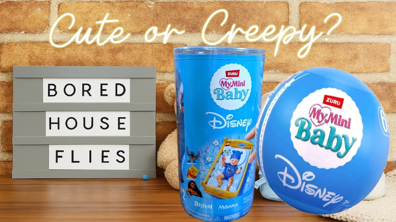 My Mini Baby Disney Edition | Cute or Creepy?  #myminibaby #minibrands #disneytoys