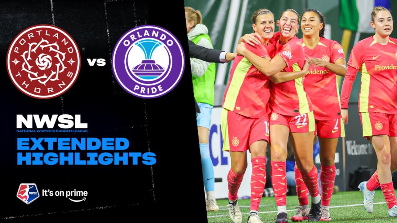 Portland Thorns FC vs Orlando Pride | NWSL Extended Highlights |10/11/2024 | Prime Video