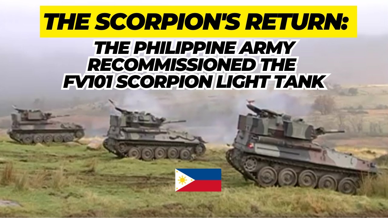 The Philippine Army's SHOCKING Upgrade: Scorpion Light Tank Is Back!