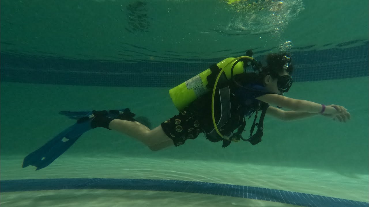 Fun Day of Scuba Diving in the Pool