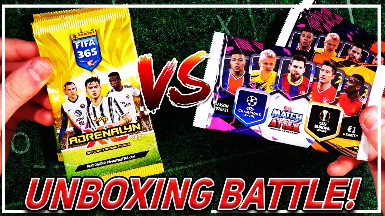 MATCH ATTAX CHAMPIONS LEAGUE 20/21 vs FIFA 365 2021 UNBOXING BATTLE 😱🔥