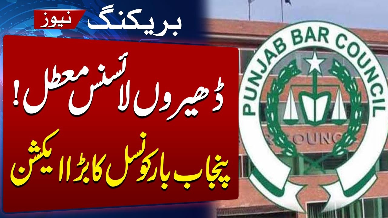 Punjab Bar Council Suspends Licences of 777 lawyers | Breaking News | SAMAA TV