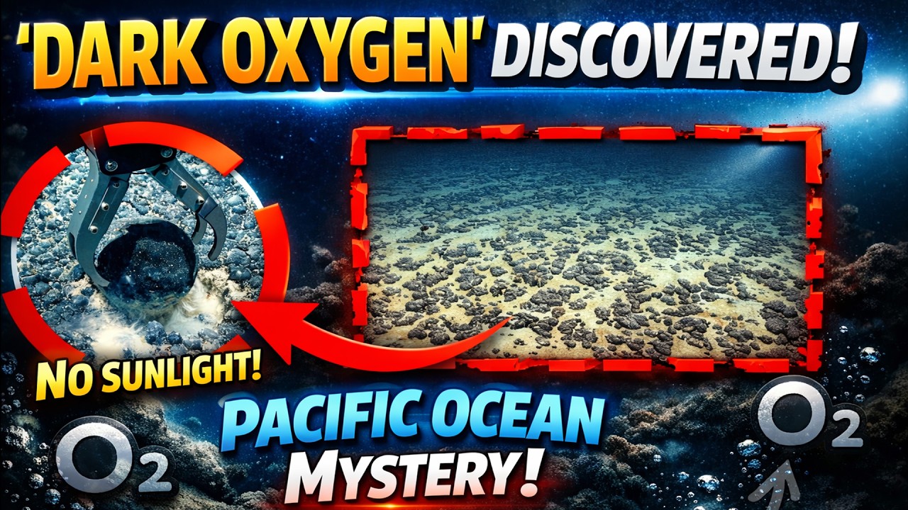 Dark Oxygen’ Discovered In Pacific Ocean’s Deep Seafloor #darkoxygen #deepsea