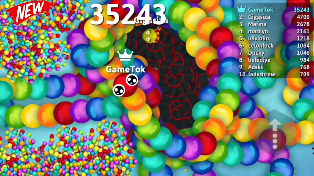 I Reached 40,000+ Points in Snake.io🐍in The Shortest Possible Time🐍Collect Big Score From The MAP