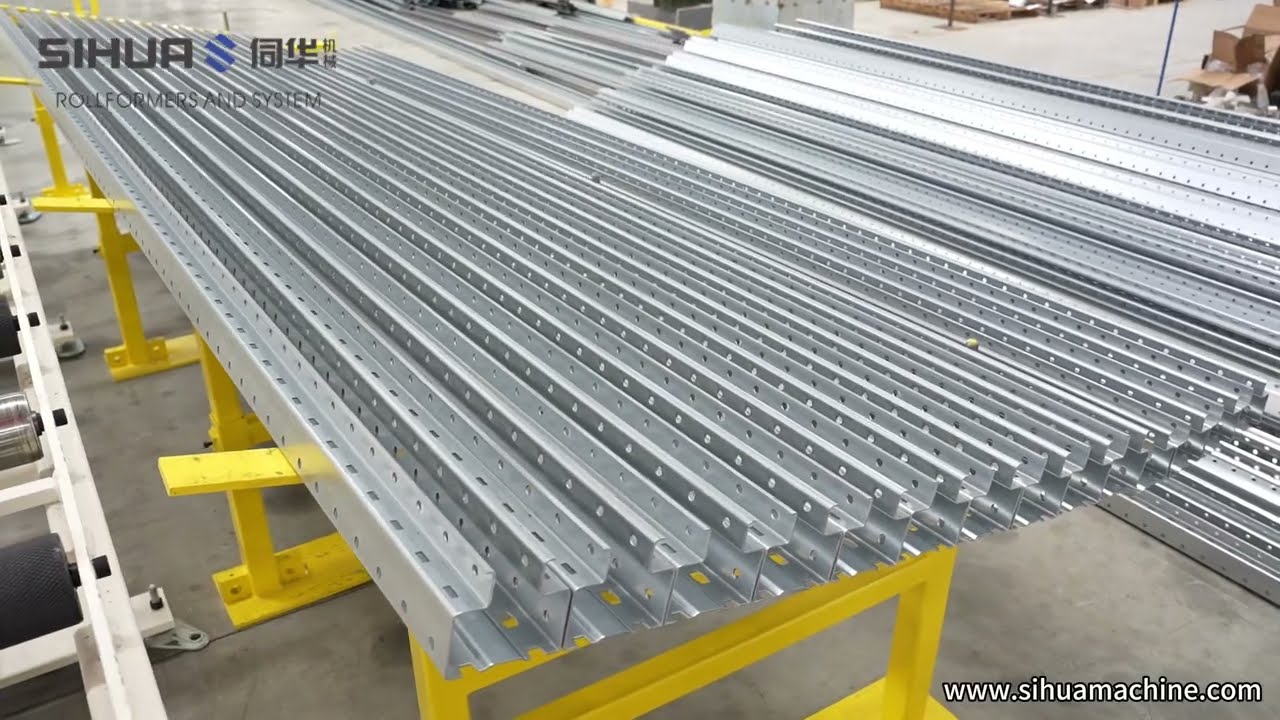 Shelf & Pallet Rack Production Line - Roll Forming Machine - Racking & Shelving Systems in Italy