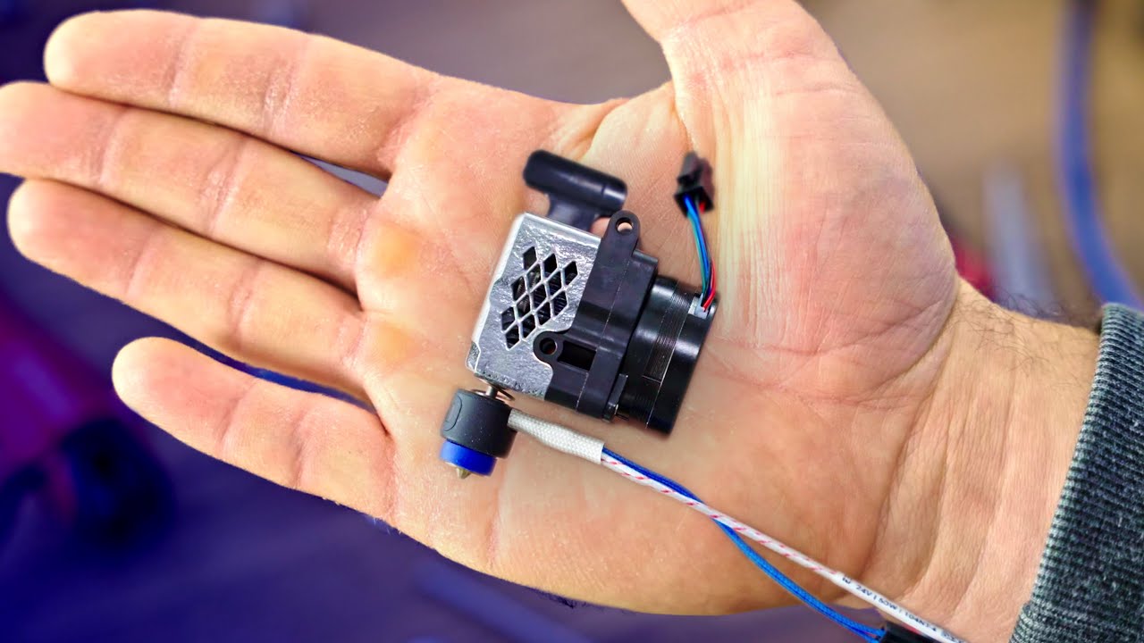 Is the tiny E3D Revo Roto extruder really enough?