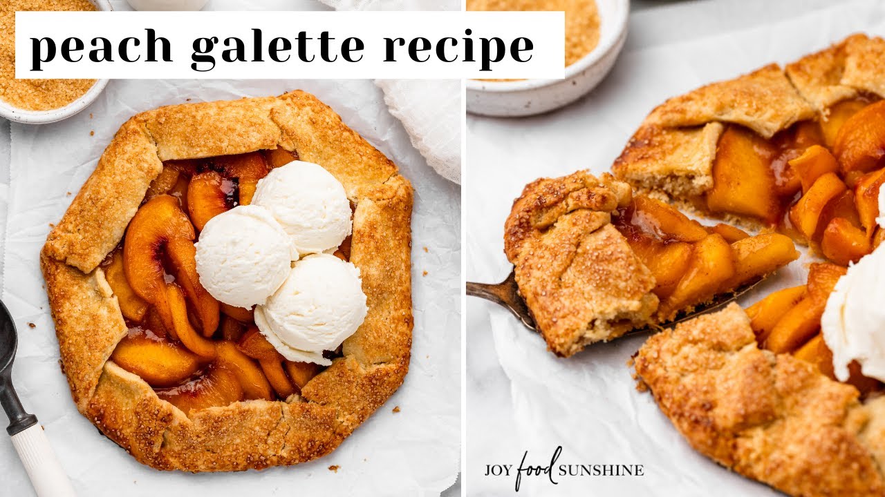Peach Galette Recipe