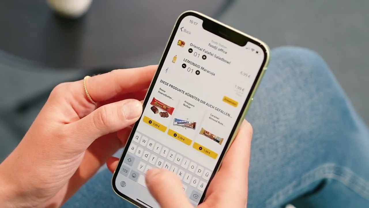 Einkauf über die Foodji App