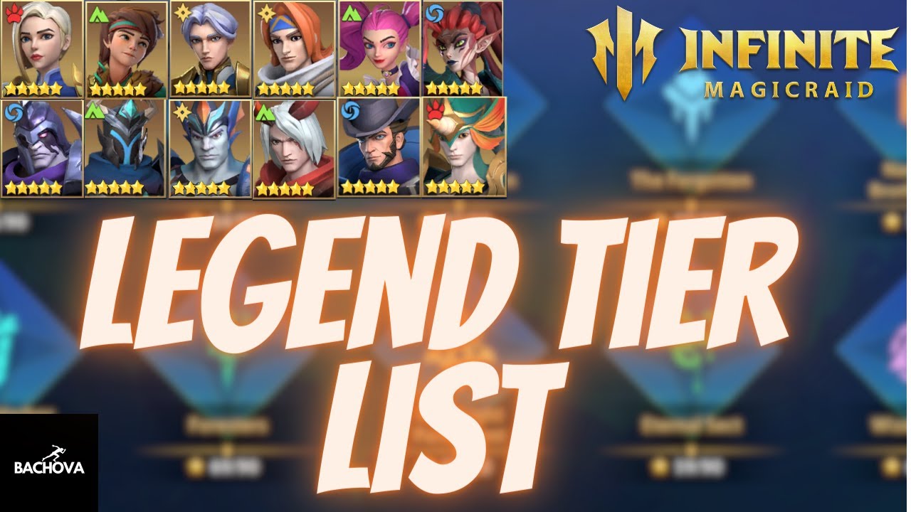 Infinite Magicraid-LEGEND TIER LIST(Yeni Başlayanlara Özel)
