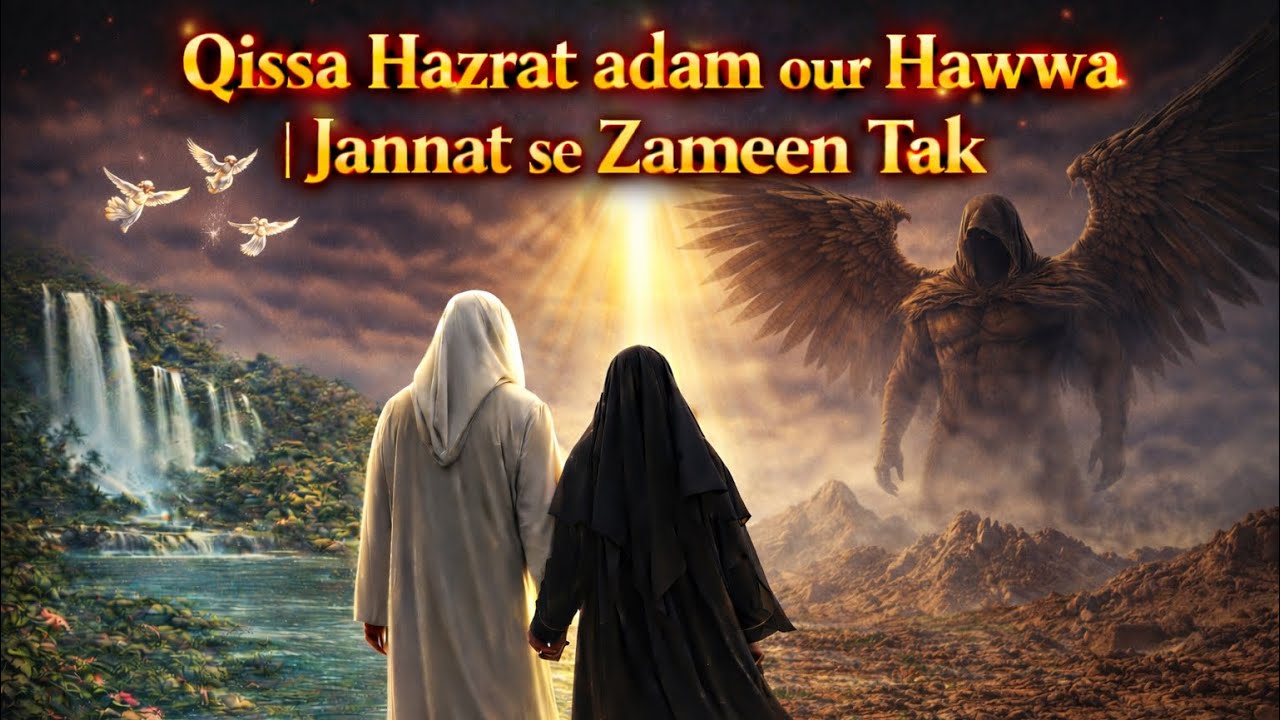 Qissa Hazrat Adam Our Hawwa [A S] |Jannat Se Zameen Tak 