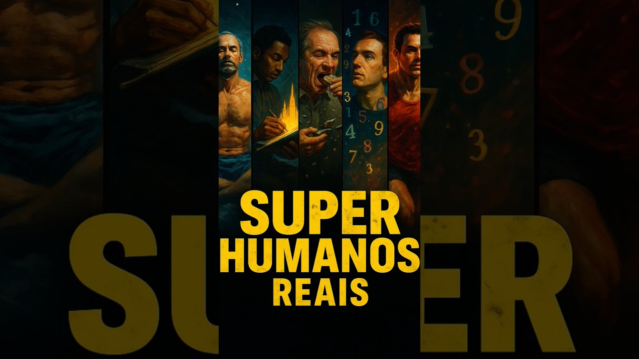 5 Super-Humanos Reais Que Desafiam a Ci&ecirc;ncia! #curiosidades #incr&iacute;vel #shorts