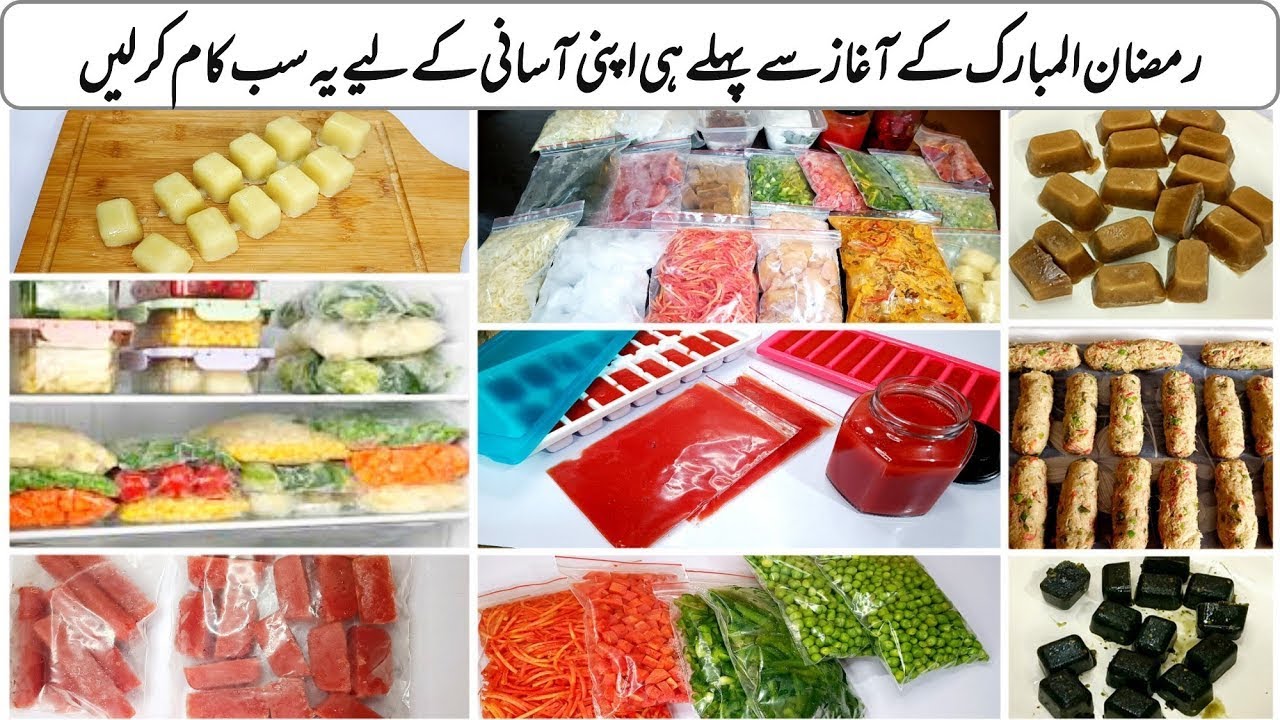 My Pre Ramadan Preparation 2024✨🌛 | Make and Freeze Vegetables & Snacks for Ramadan by FooD HuT