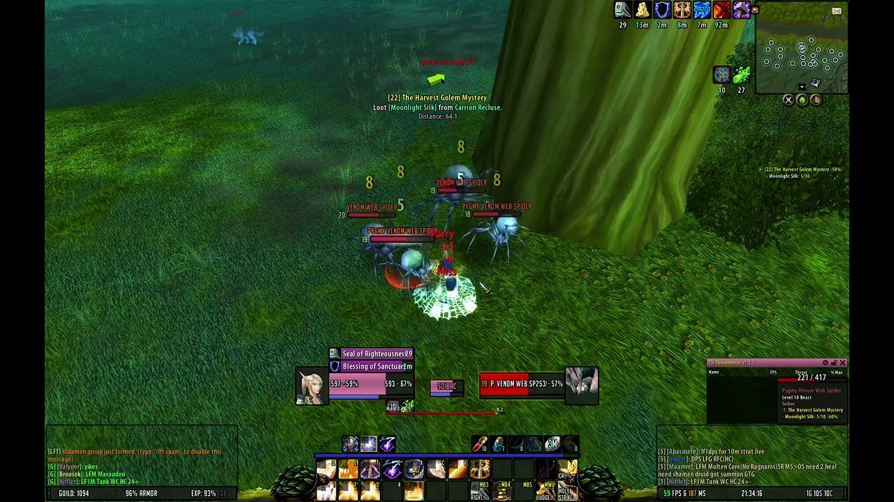 [Turtle WoW] Protection Paladin AoE grinding