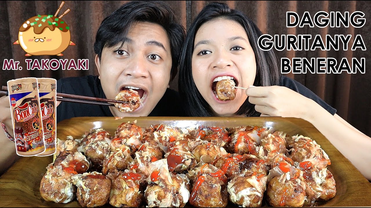 MUKBANG MR. TAKOYAKI PAKE BONCABE LEVEL 30