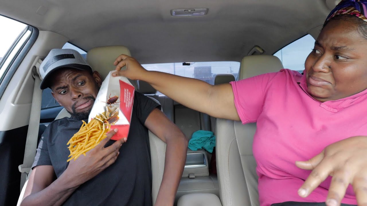 I PUT ROACHES IN HER KFC (PRANK ON GIRLFRIEND) HILARIOUS