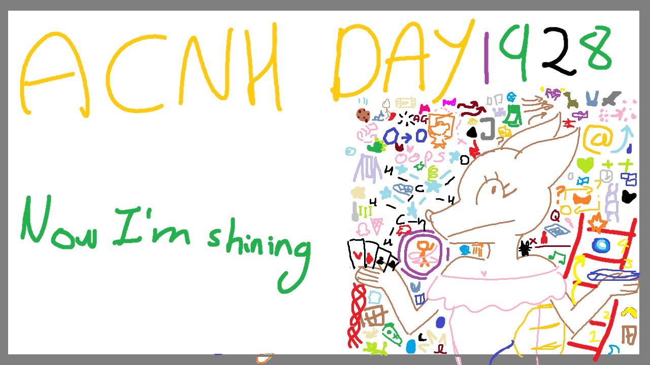 Glittery Nail Polish - Animal Crossing: New Horizons - Day 1928 (Year 6, Day 102)