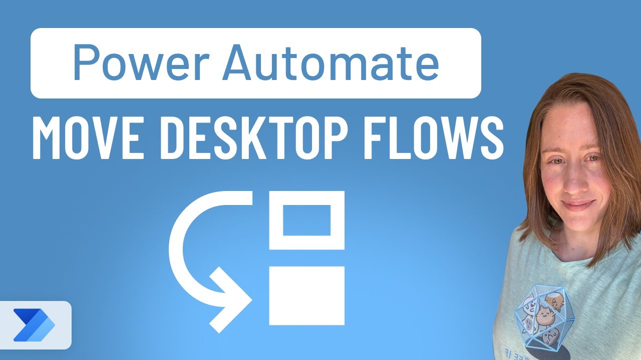 Как экспортировать и импортировать потоки рабочего стола Power Automate