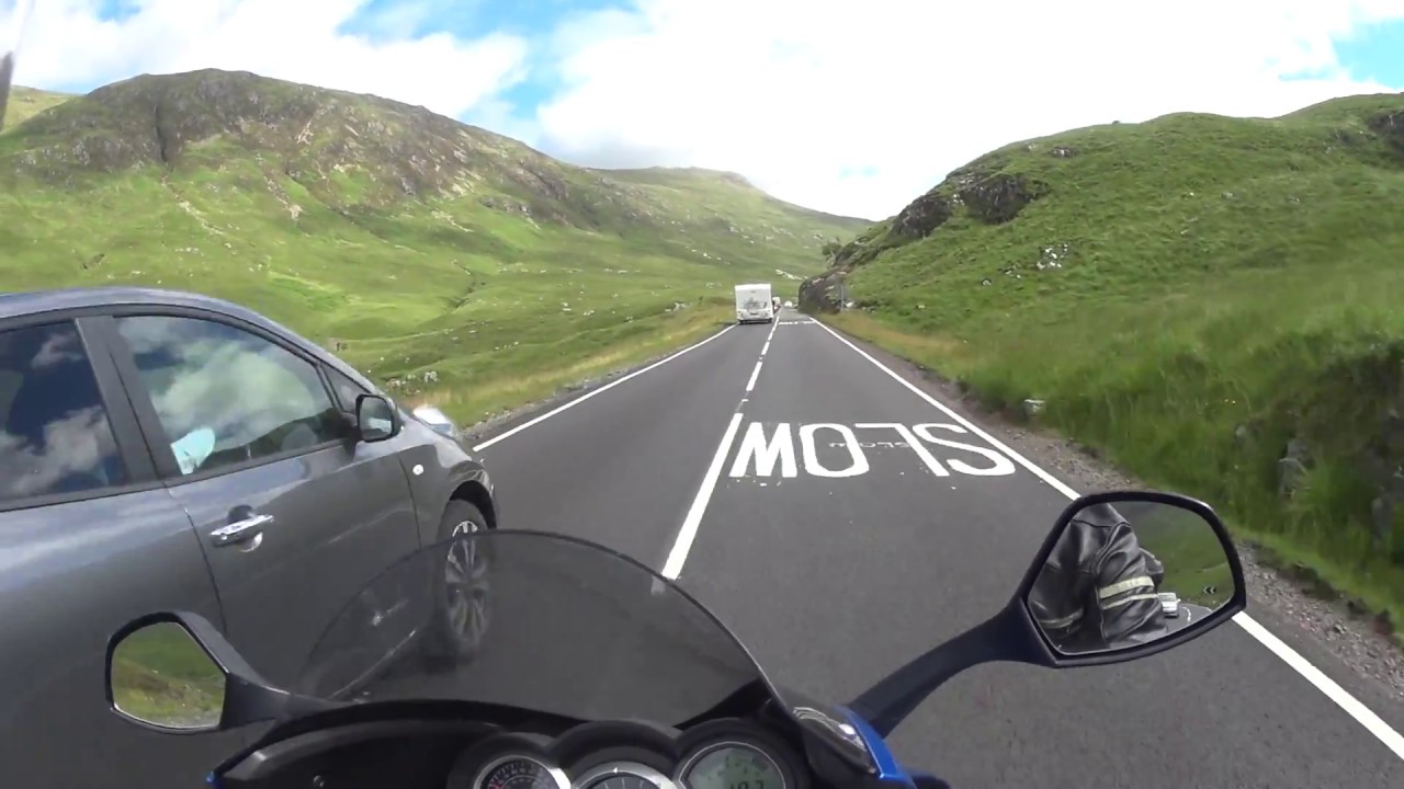 44 Scottish Highlands Motorcycle Trip - Glencoe (A82) to Loch Ba (A82)