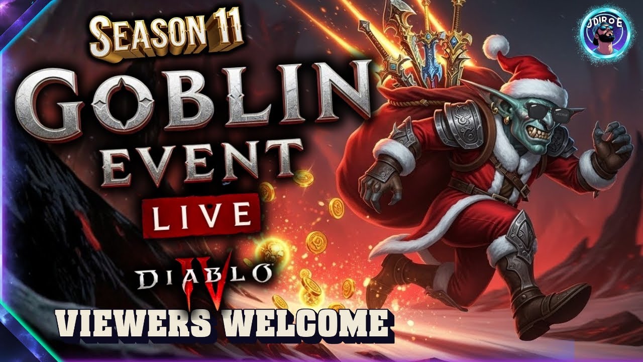 Diablo 4 Season 11 LIVE | Season Greedings Event – Viewers Welcome