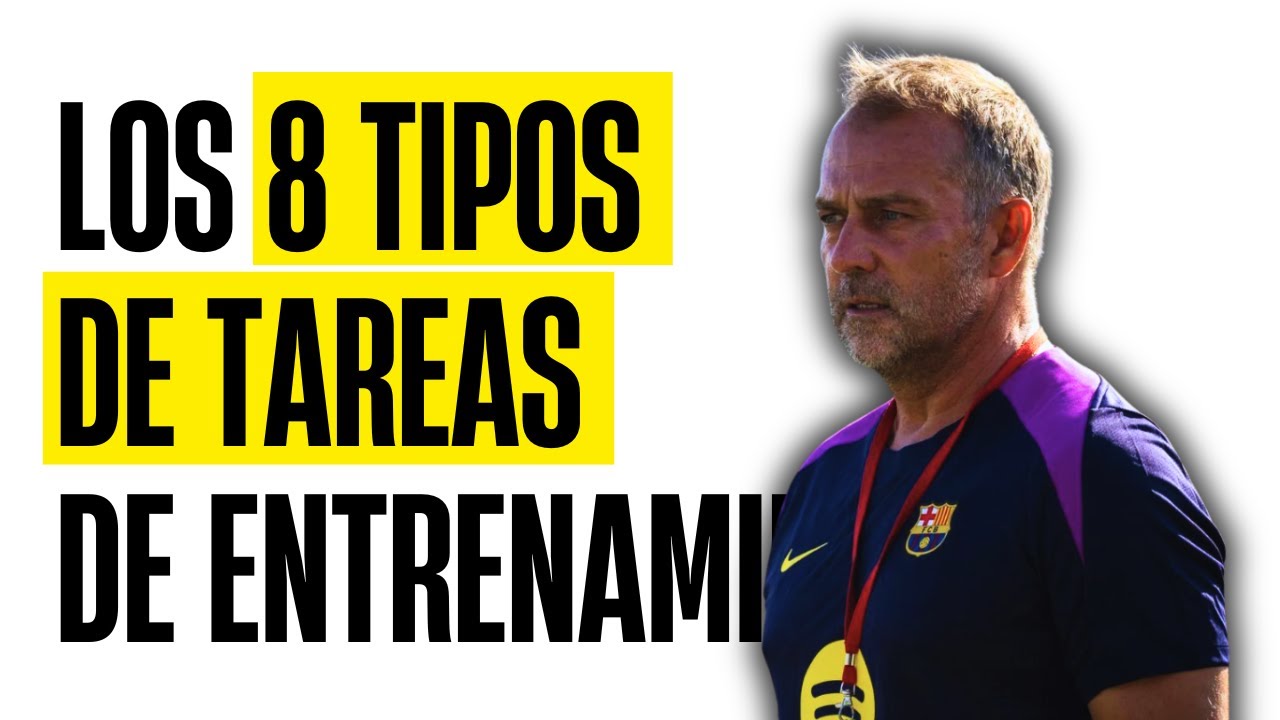 La GUÍA definitiva de TAREAS de entrenamiento en fútbol | Ejemplos reales + descargable