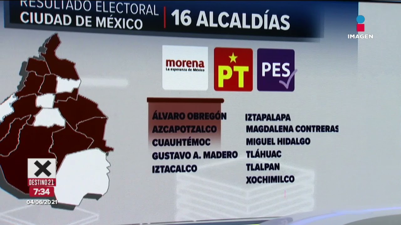 Mapa electoral: &iquest;Qu&eacute; partidos gobiernan actualmente los estados de M&eacute;xico? | Noticias con Paco Zea