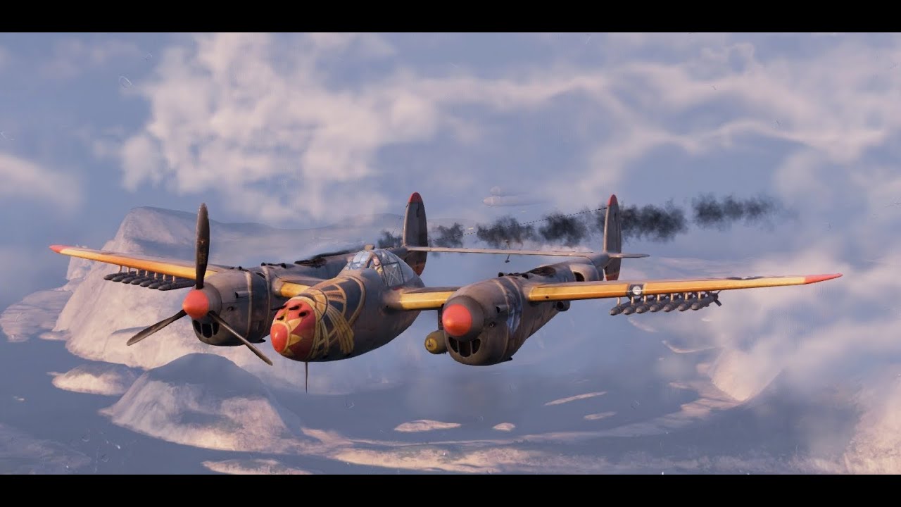 P-38L Lightning. Тяжёлый истребитель VI lvl в World of Warplanes