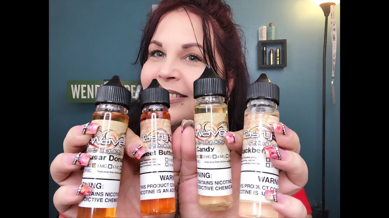 ELIQUID REVIEW | 4 Flavors | Tasty Waves Premium Eliquid